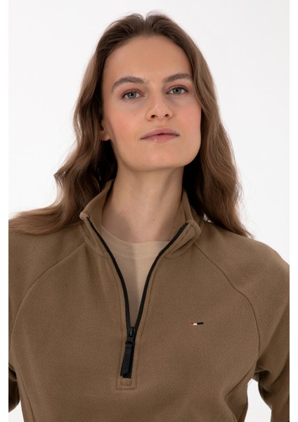 Kadın Haki Sweatshirt 50316714-VR027 fiyatları