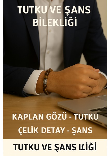 Orijinal Doğal Taş El Yapımı Enerji - Uyum - Denge Sağlayan Bileklik-10