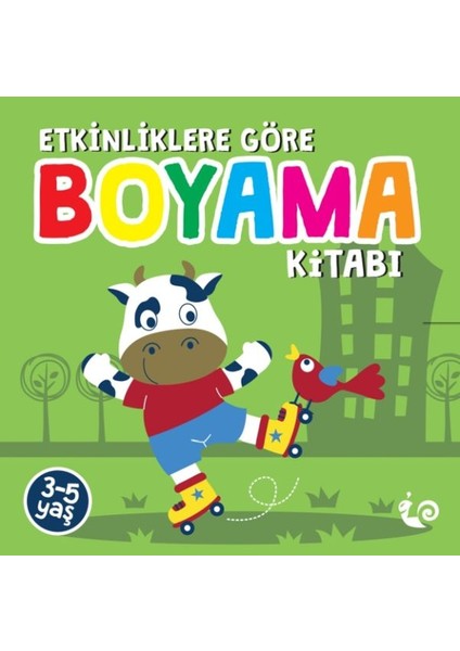 Etkinliklere Göre Boyama Kitabı - Yeşil
