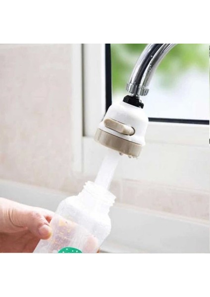 3 Fonksiyonlu Oynar Musluk Başlığı Tüm Musluklara Uyumlu ( Lisinya )