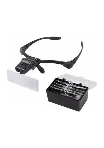 -Işıklı Gözlük Büyüteç - 5 Farklı Lens 9892B ( Lisinya ) fiyatları