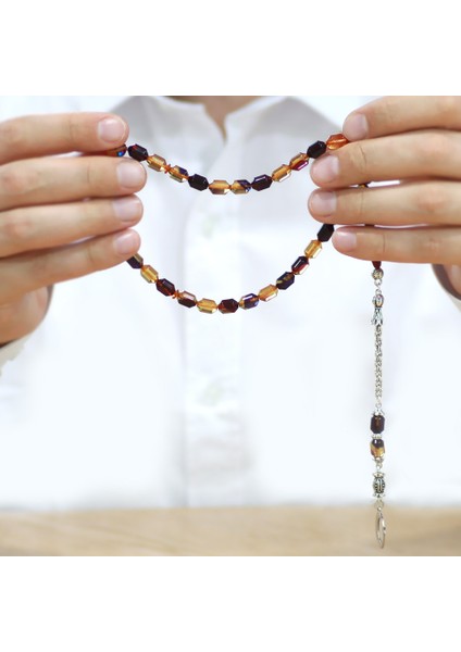 Kararmaz Metal Püsküllü Uçlu Kapsül Kesim Isim Yazılı Ayyıldız Plakalı Bonibon Ateş Kehribar Tesbih indirimleri