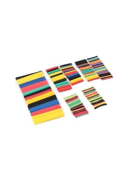 164 Adet Renkli Isıyla Daralan Makaron Seti Kablo Kablo modelleri