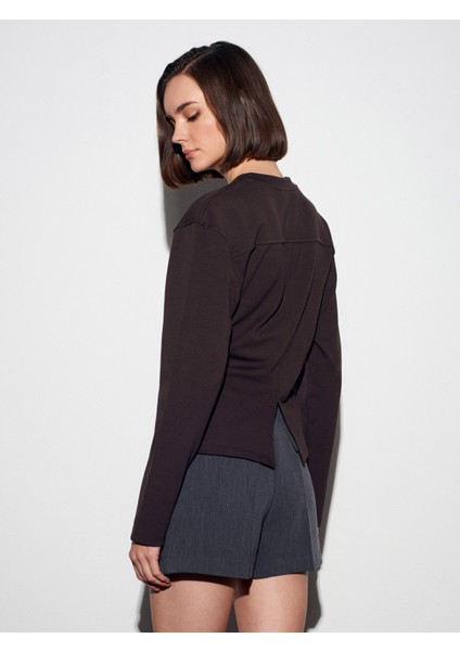 32280 Yanları Büzgülü Top-Koyu Kahve indirimleri