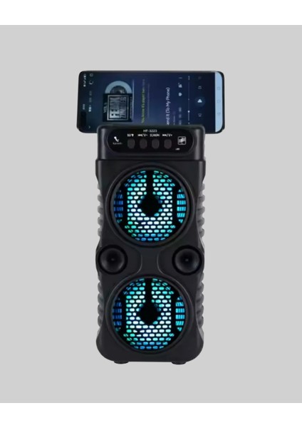 LED Işıklı Kablosuz Hoparlör – Bluetooth, Fm Radyolu, Taşınabilir Şarjlı modelleri