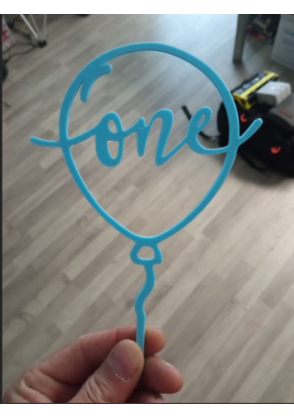 1 Yaş / Ay Pasta Süsü