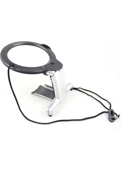 2x 6x LED Eller Serbest,boyun Asılı,dıkış,okuma Için En Uygun Büyüteç 11B1 - Lisinya