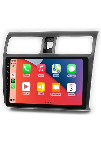 Maitec M-T-C 464 QLED Serisi Suziki Swift 2005 2011 4+64GB Multimedya Teyp