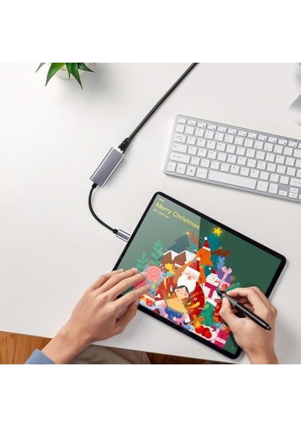 MT76 Mac Windows Uyumlu Type-C To 1000MBPS Ethernet Çevirici Adaptör Metal Kasa fiyatları