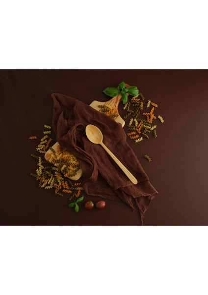 Ahşap Şimşir Ağacı El Oyması Kaşık 23 cm