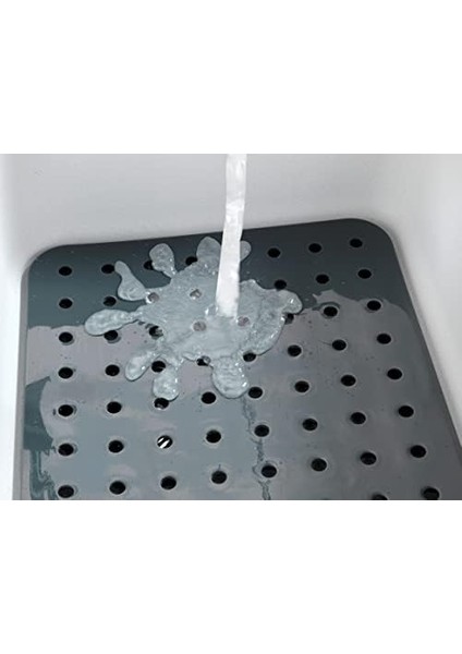 Lavabo Matı Kare Cam Gri Lavabo Matı, Ekstra Güçlü Gri modelleri