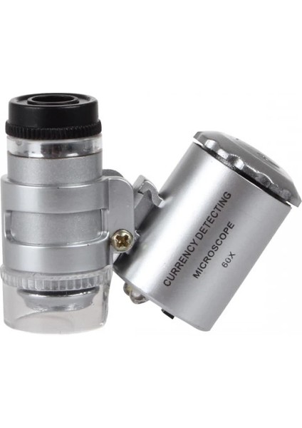Iphone5 Için Uyumlu Kapaklı Lens Mikroskop Taşınabilir Mini Cep Boyutu LED Mikroskop NO.9882IP5II modelleri