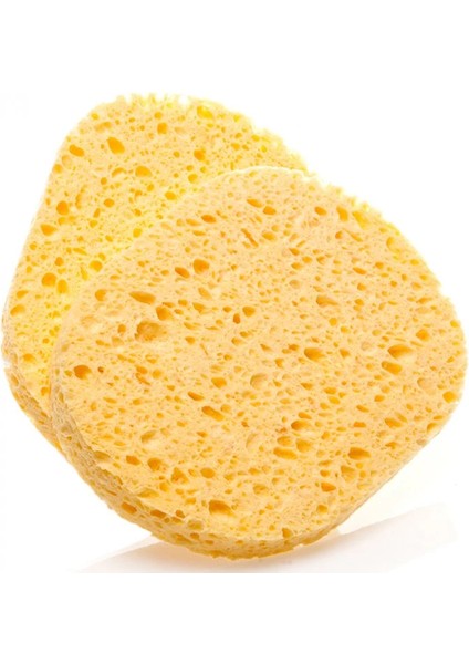 2'li Sarı Yüzlü Makyaj Temizlem Süngeri