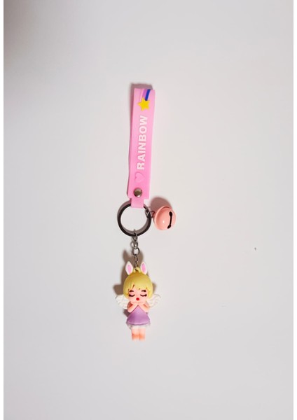 Anahtarlık Lila Elbiseli Melek