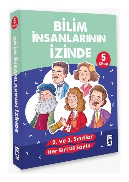 Bilim Insanlarının Izinde Set (5 Kitap)