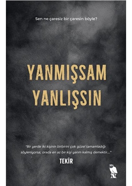 Yanmışsam Yanlışsın