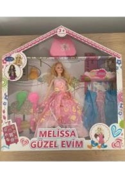 Oyuncak Model Bebek Melisa Güzel Evim Set
