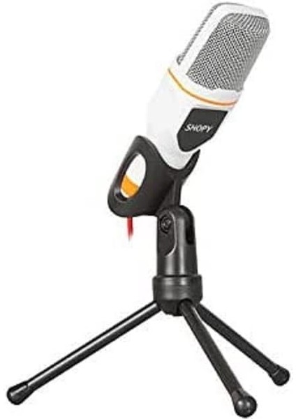 SN-340M Talky Beyaz Masaüstü Mikrofon