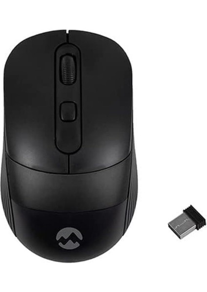 Sm-18 USB Siyah 2.4ghz Optik Kablosuz Mouse