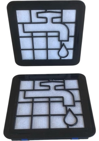 Süpürge Yıkanabilir Süngerli Motor Filtre - Siyah Plastik - 2 Adet - FC8010 - Modelleri Ile Uyumlu Ürünler Açıklamada