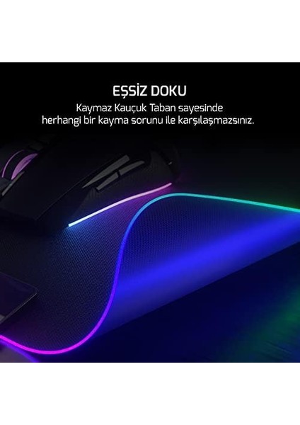 Power 400 Rubber 400X400X4MM Rgb Gaming Oyuncu Mousepad fiyatları