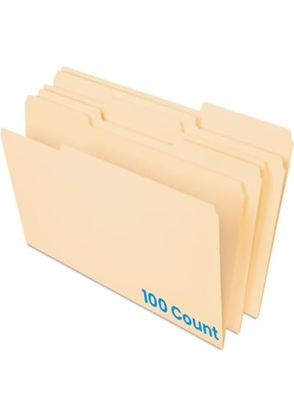Dosya Klasörü, Yasal Boy, Manila, 1/3 Kesim, 100/BX (753 1/3) fiyatları