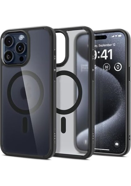 15 Pro ile Uyumlu Kılıf Ultra Hybrid Magfit Magsafe Özellikli Frost - ACS06720 fiyatları