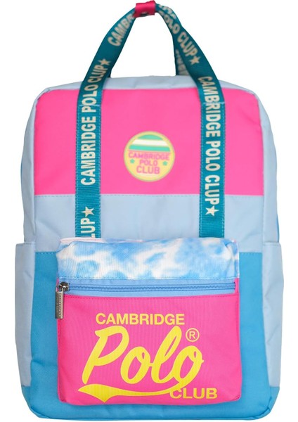 Polo Club Üç Bölmeli Kız Çocuk Ilkokul Çantası