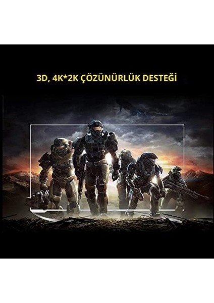 HDMI 2.0 4K Ses ve Görüntü Kablosu, 3 Metre fiyatları