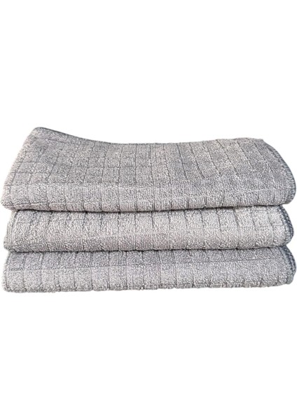 - Mikrofiber Mutfak Temizlik Bezi, Leke Tutmaz Temizlik Için Bez - 40X40 cm - 3 Adet