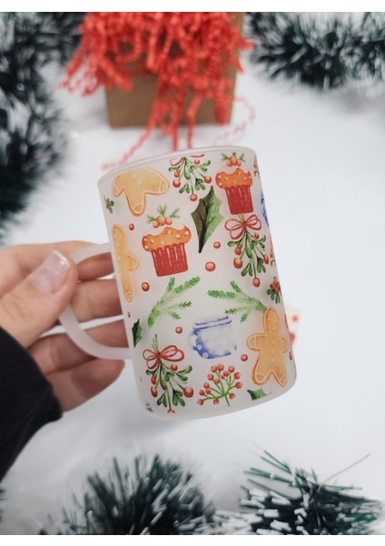 Kurabiye Adam Gingerbread Man Yılbaşı Noel Temalı Çay Bardağı Çay Fincanı Anahtarlık Hediye Seti fiyatları