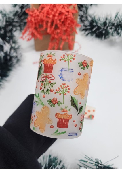 Kurabiye Adam Gingerbread Man Yılbaşı Noel Temalı Çay Bardağı Çay Fincanı Anahtarlık Hediye Seti modelleri