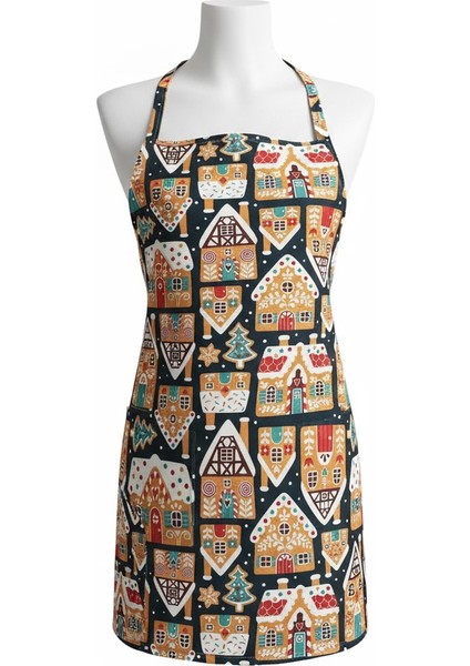 Unisex Mutfak Önlüğü Aşçı Önlüğü Yeni Yıl Yılbaşı Noel Baba modelleri