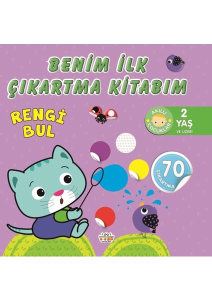 Benim Ilk Çıkartma Kitabım Rengi Bul