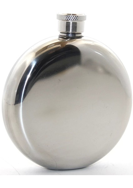 Paslanmaz Çelik Yuvarlak 5 Oz Tekli Matara ALK2676 - Lisinya