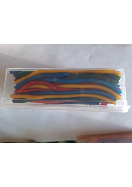 Licorice Borucuk Dolgulu Mix Çubuk Jelibon 160 Adet