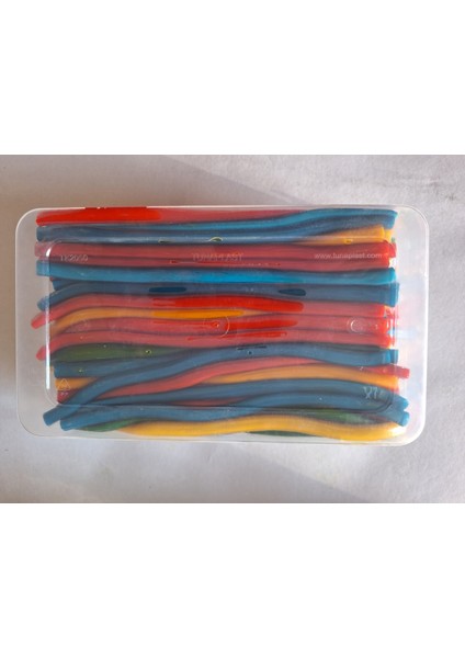 Licorice Borucuk Dolgulu Mix Çubuk Jelibon 160 Adet fiyatları