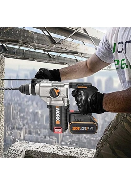 WX380.9 20VOLT 2.2j Profesyonel Sds- Pnömatik Kırıcı/delici (Akü Dahil Değildir) modelleri