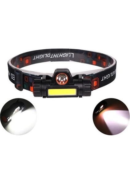 F-3434 Şarjlı Mıknatıslı Kafa Feneri ( Lisinya )