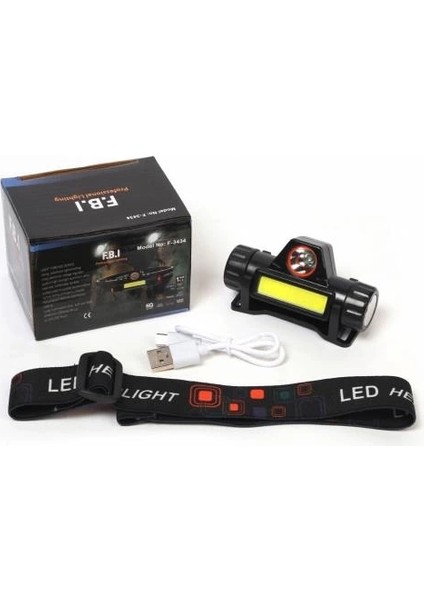 F-3434 Şarjlı Mıknatıslı Kafa Feneri ( Lisinya ) modelleri