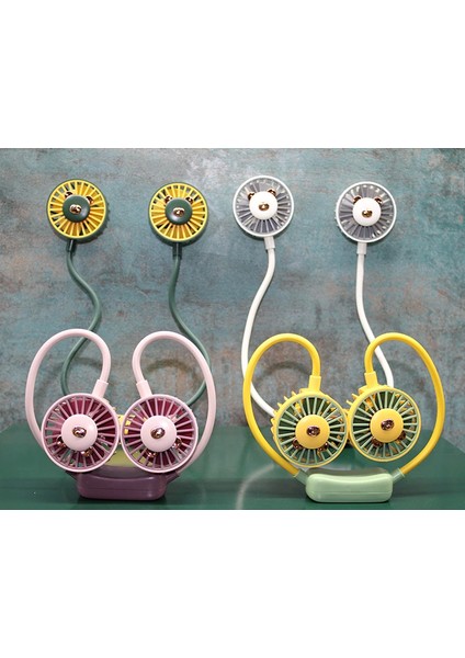 Kuromi Şarjlı Boyun Fanı Vantilatör 2 Kademeli ALK2690 - Lisinya