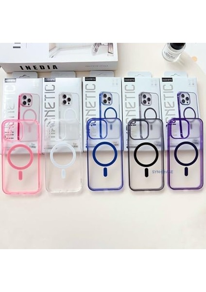 16 Pro Uyumlu Mıknatıslı Magsafe Kılıf –silikon, Kablosuz Şarj Destekli, Kamera Koruyucu, Ultra Ince Koruyucu Kapak Şeffaf fiyatları