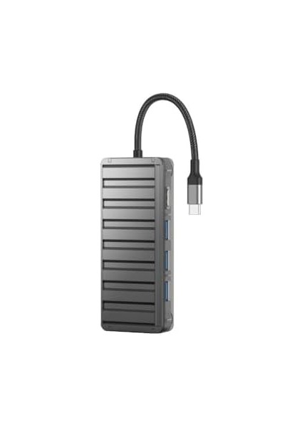 100W 7in1 Usb-C Hub Adaptör Hb-12 fiyatları