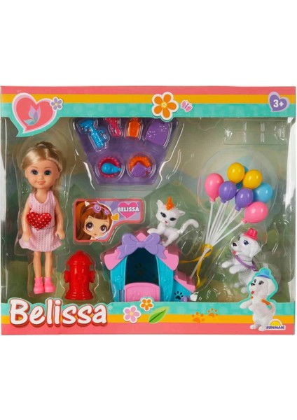 Belissa Köpek Oyun Seti - Köpek Evi ve Figürler - 53802 (Lisinya)