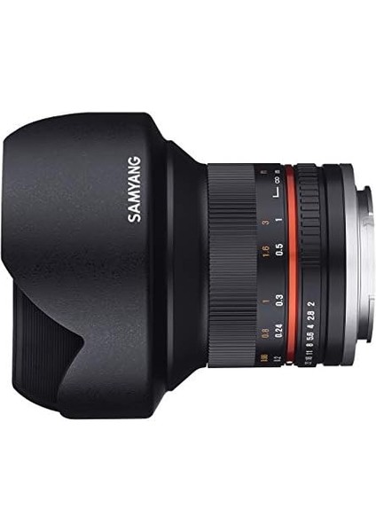 SY12M-E-BK 12 mm F2.0 E Kameralar Için Ultra Geniş Açılı Objektif, Siyah fiyatları