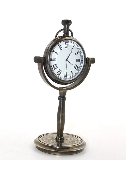 Masa Üstü Pirinç Saat 16137 ( Lisinya )