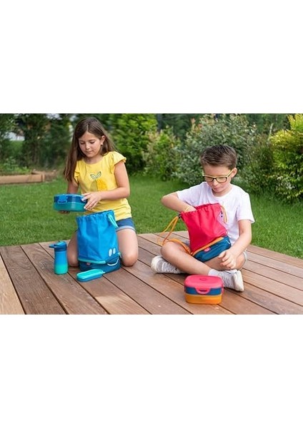 Picnik 430 ml Çelik Matara/gülen Yüz Figürlü - Mavi fiyatları