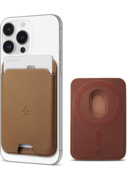 Magfit Için Özellikli Kartlı Manyetik Cüzdan Valentinus Brown - AFA03854