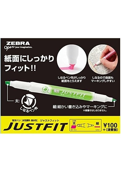 Highlighter Fit 5, WKT17-5C, 5&apos;li, 5 Renk modelleri