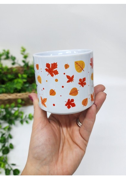 Öğretmenler Için Renkli Yaprak Desenli Best Teacher Ever Yazılı Porselen T Kupa Bardak Latte Fincanı fiyatları